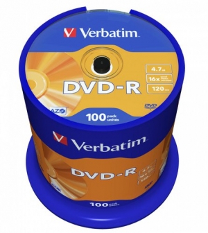 Verbatim DVD-R 100*Spindle AZO