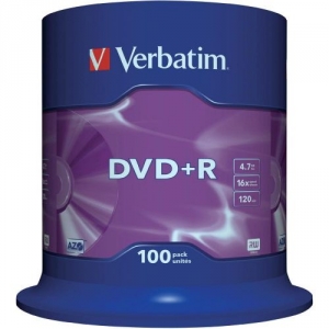 Verbatim DVD+R 100*Spindle AZO