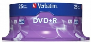 Verbatim DVD+R 25*Spindle AZO