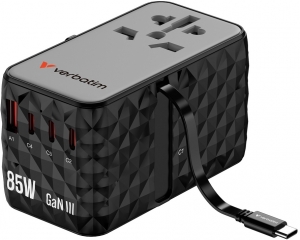 Verbatim GaN III Universal Travel Adapter