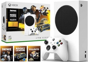 Xbox Series S 512Gb White + Fortnite & Rocket League & FallGuys Xbox Series S 512Gb White + Fortnite & Rocket League & FallGuys