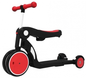 Xiaomi BeBehoo 5 In 1 Kids Balance Tricycle Red