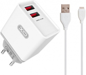 XO L67 + Micro USB Cable White